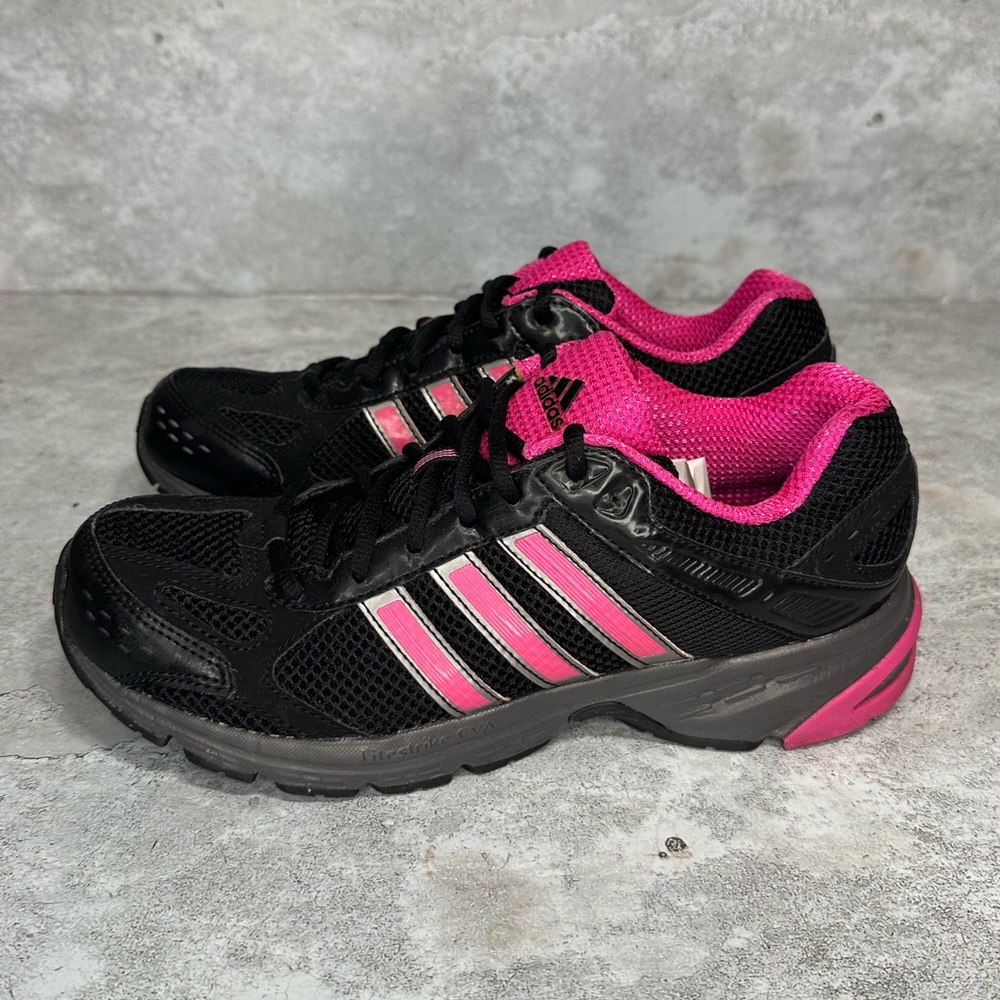 adidas Black and Pink Women’s Runnind Shoe Size 7